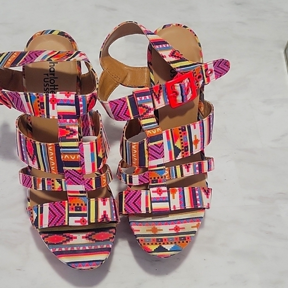 Charlotte Russe Wedges size 7